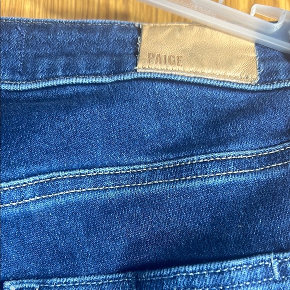 PAIGE Blue Skinny Jeans Sleek Fit - Picture 3 of 9